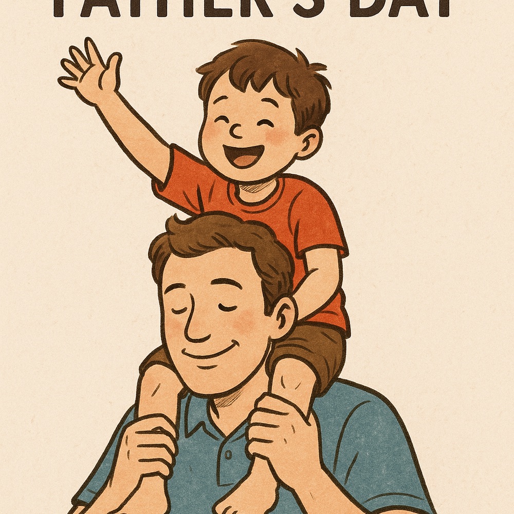 A father spending quiet, present time with his child